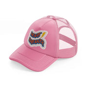 love quotes 18 pink trucker hat