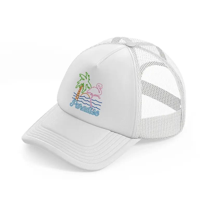 h210805-17-flamingo-paradise-vintage-80s-white-trucker-hat