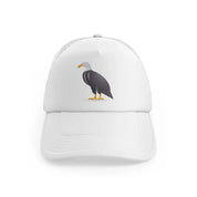 017 eagle white trucker hat