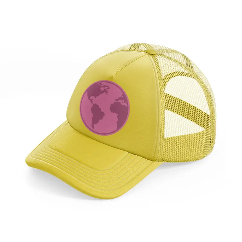 icon26 gold trucker hat