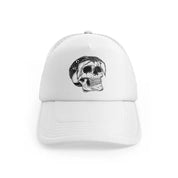 Skull Gangsterwhitefront-view