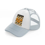 charizard grey trucker hat