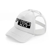 f.150 xlt white trucker hat