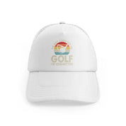 I'm Not Addicted To Golf I'm Commitedwhitefront-view