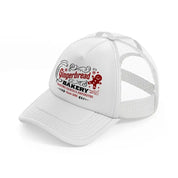 gingebread bakery baking santa's favorite-white-trucker-hat