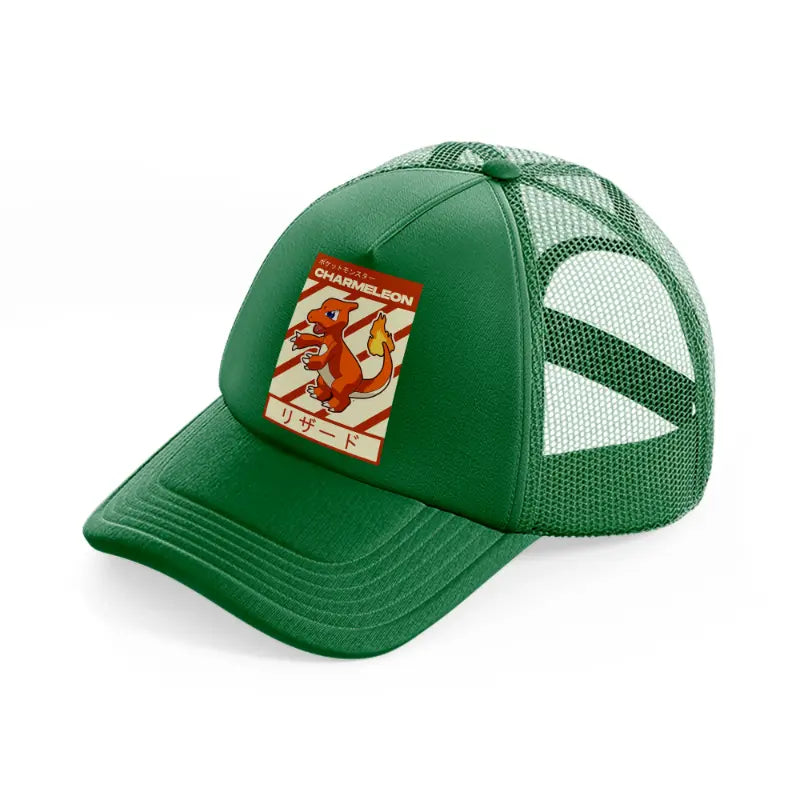 charmeleon green trucker hat