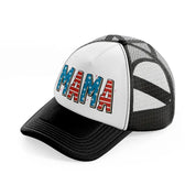 mama-black-and-white-trucker-hat