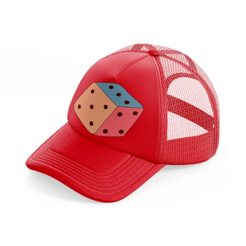 groovy elements 57 red trucker hat