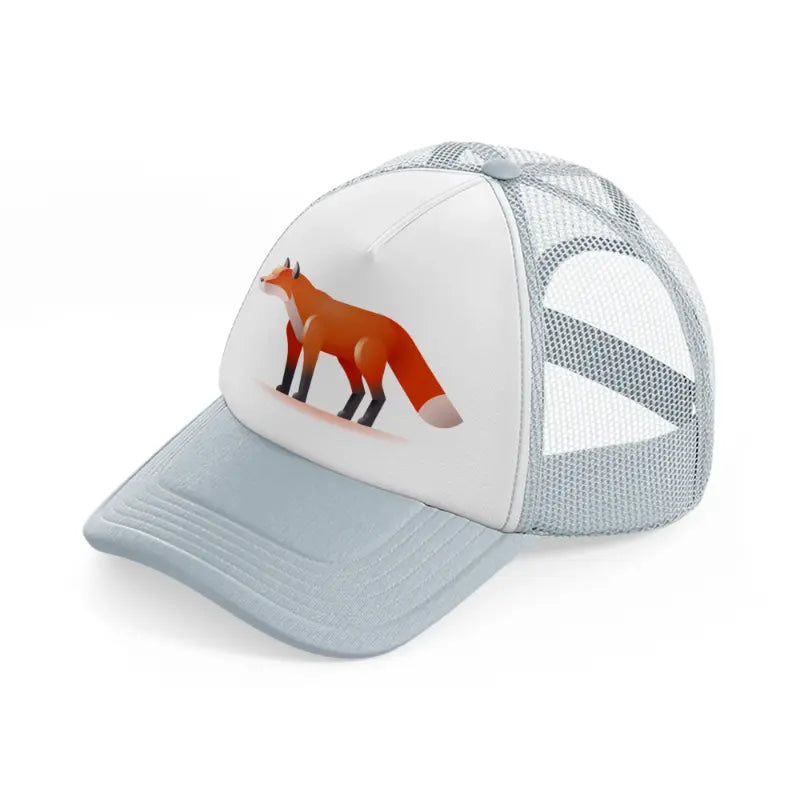 008-fox-grey-trucker-hat