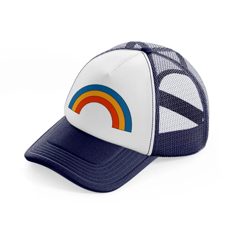 rainbow-navy-blue-and-white-trucker-hat