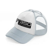 f.350 xlt-grey-trucker-hat