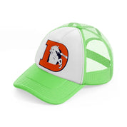 d from denver-lime-green-trucker-hat