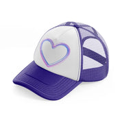 purple heart purple trucker hat