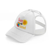 sun and sand-white-trucker-hat