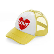 love-yellow-trucker-hat