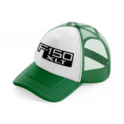 f.150 xlt-green-and-white-trucker-hat