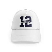 Seattle Seahawks 12whitefront-view