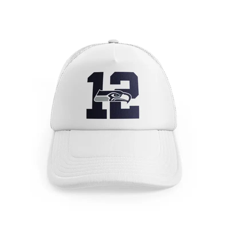 Seattle Seahawks 12whitefront-view
