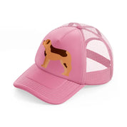 025 saint bernard pink trucker hat