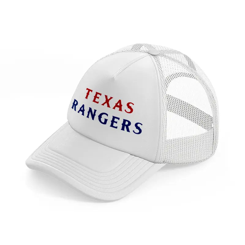 texas rangers classic-white-trucker-hat