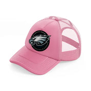 philadelphia eagles cheerleaders pink trucker hat