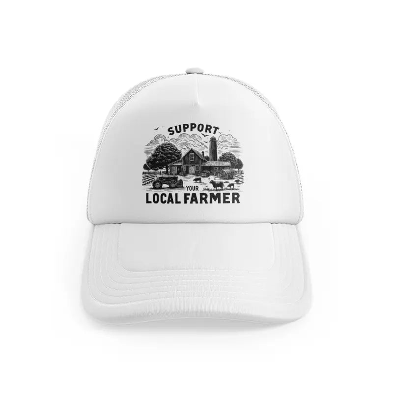 Support Your Local Farmerwhitefront view