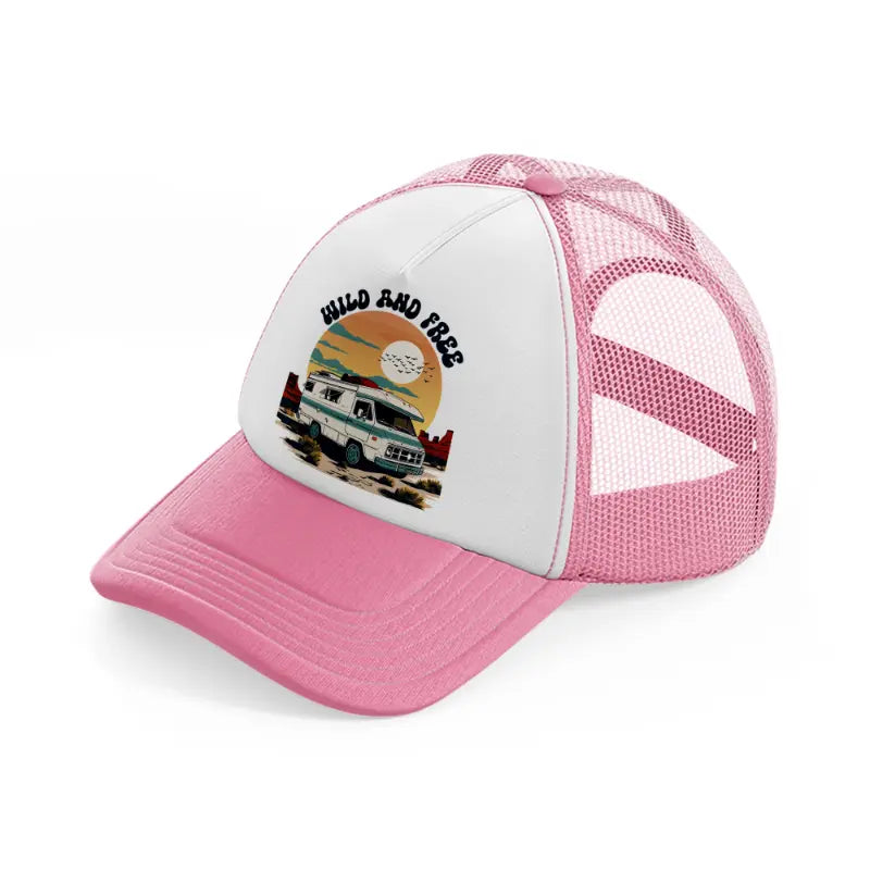 wild and free-pink-and-white-trucker-hat