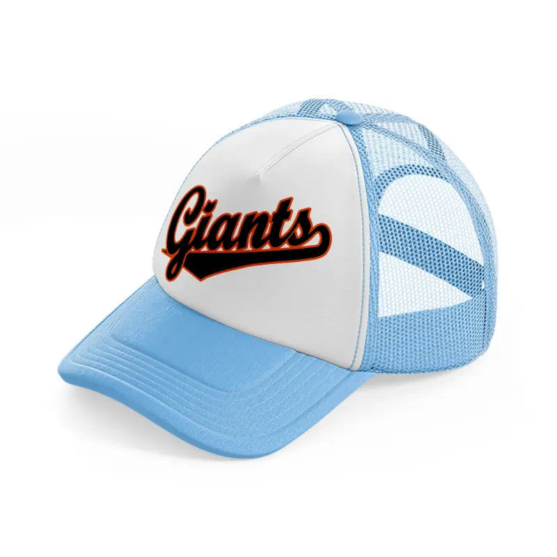 giants supporter-sky-blue-trucker-hat