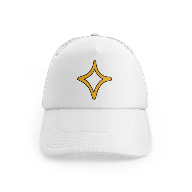 retro elements-84-white-trucker-hat