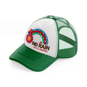 png green and white trucker hat