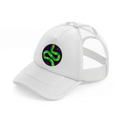 chinese zodiac (9) white trucker hat