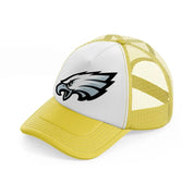 philadelphia eagles emblem-yellow-trucker-hat
