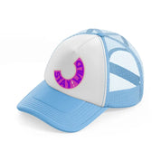 stay! wild sky blue trucker hat