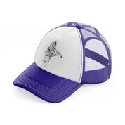 old hag-purple-trucker-hat