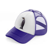 018-penguin-purple-trucker-hat