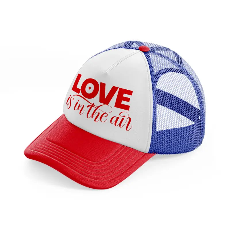 love is in the air multicolor trucker hat