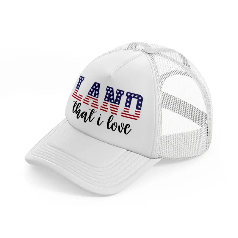 land that i love-01-white-trucker-hat