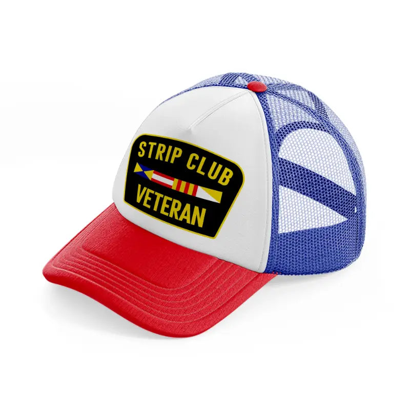 Strip Club Veteran multicolor Trucker Hat