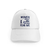 Women Want Me Fish Fear Mewhitefront-view