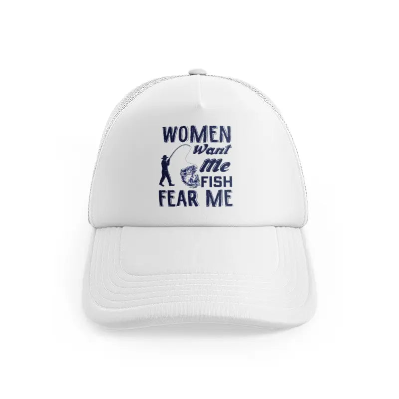 Women Want Me Fish Fear Mewhitefront-view