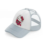 hello kitty chinese grey trucker hat