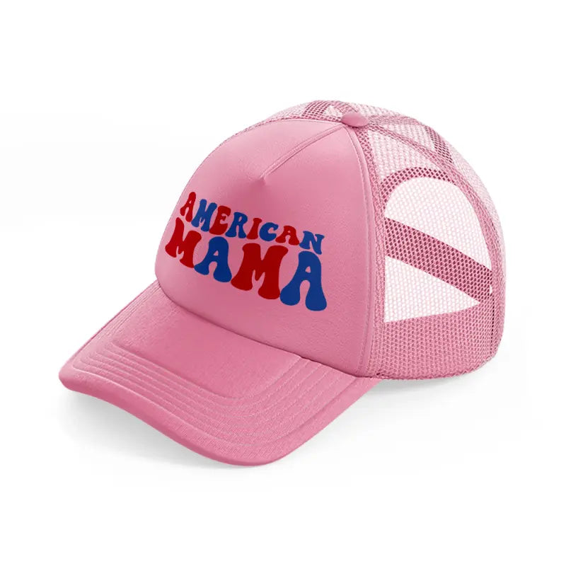 american mam-pink-trucker-hat