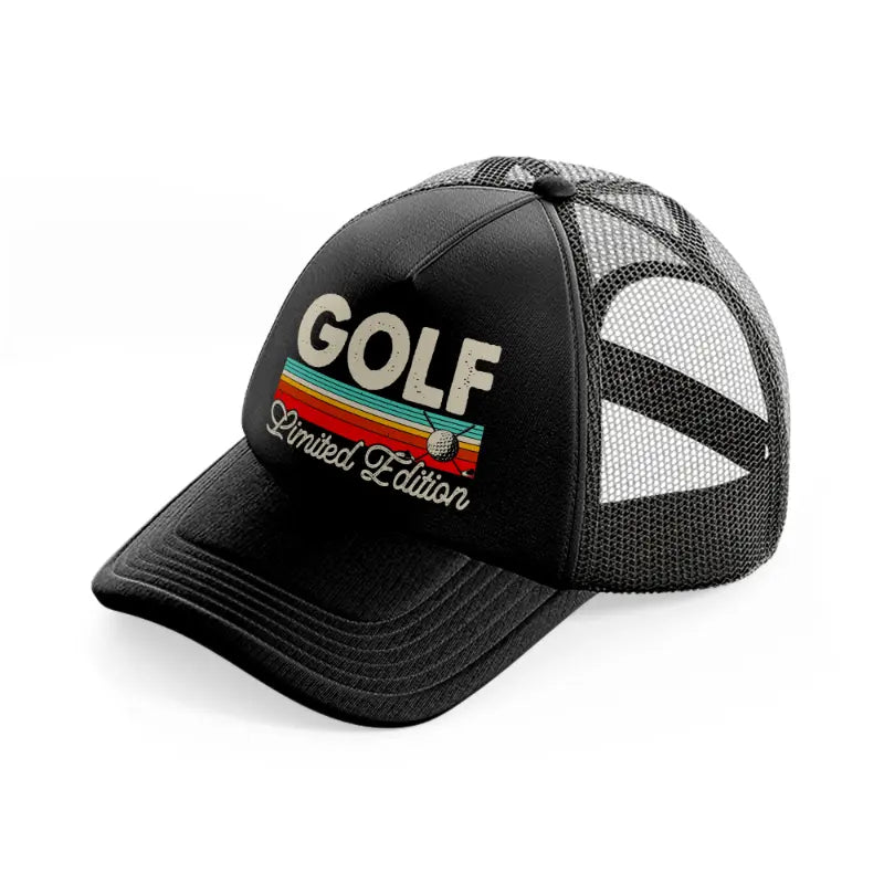 golf limited edition-black-trucker-hat