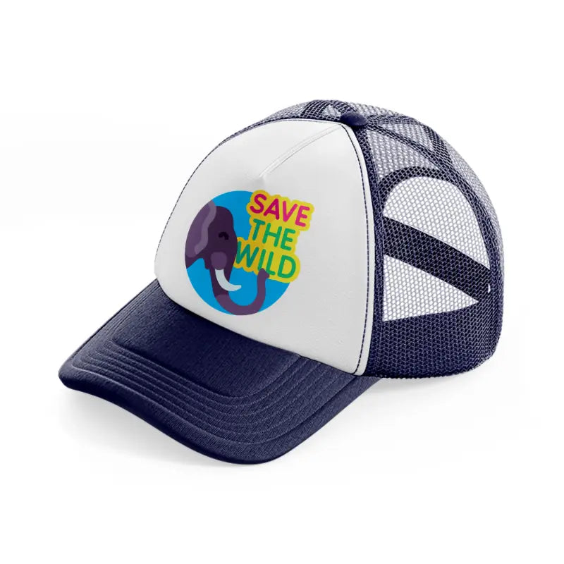 save-the-wild-navy-blue-and-white-trucker-hat