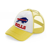 buffalo bills-yellow-trucker-hat