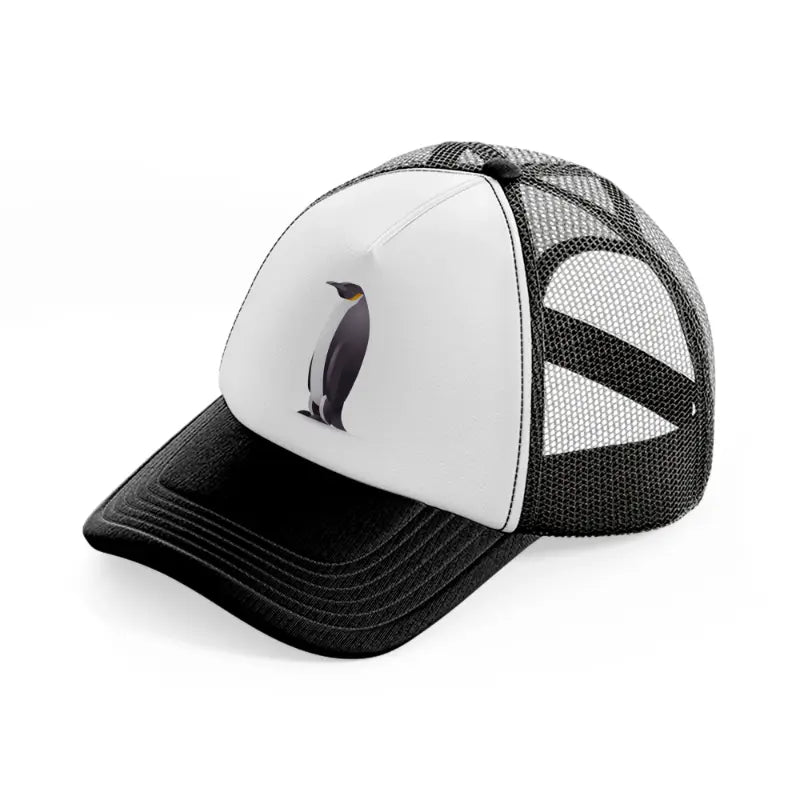 018-penguin-black-and-white-trucker-hat