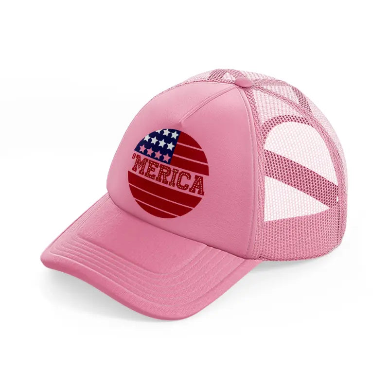 'merica 1-01-pink-trucker-hat