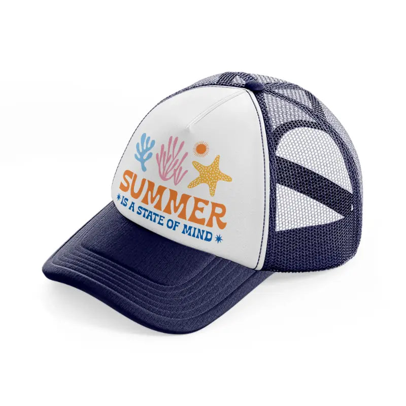 summer is a state of mind-navy-blue-and-white-trucker-hat