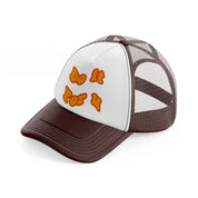 quote 05 brown trucker hat