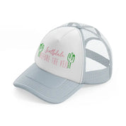 scottsdale before the veil grey trucker hat